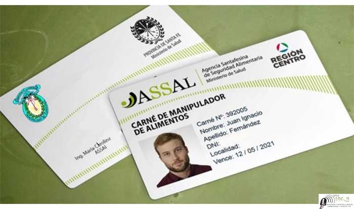 Renovación Carnet de Manipulador de Alimentos.