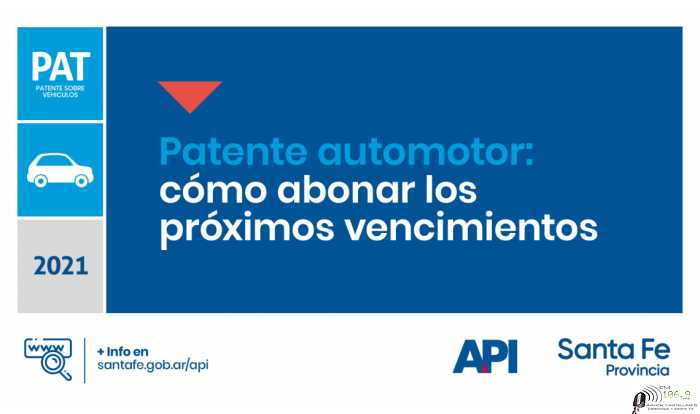 La Administración Provincial de Impuestos (API) difundió instructivos para que los contribuyentes