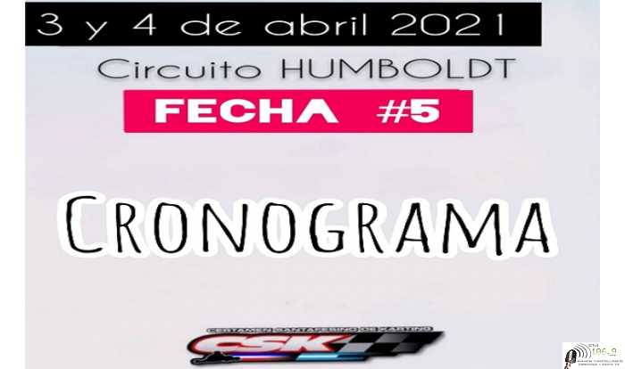 5º fecha del año del Certamen Santafesino de Karting en el Kartódromo de la Mutual de Juventud Unida de Humboldt.
