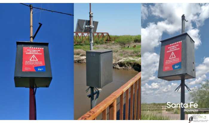 El gobierno provincial puso en funcionamiento la Red de Alerta Hidrológico del Río Salado