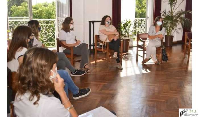 La Secretaria de los Derechos de la Niñez, Adolescencia y Familia, Patricia Chialvo, y la Directora Provincial de Santa Fe, Ines Gabriela Colmegna, visitaron la ciudad de Esperanza.