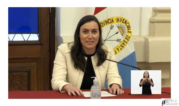 La secretaria de Ciencia, Tecnología e Innovación, Marina Baima visita a Ciudad de Esperanza.