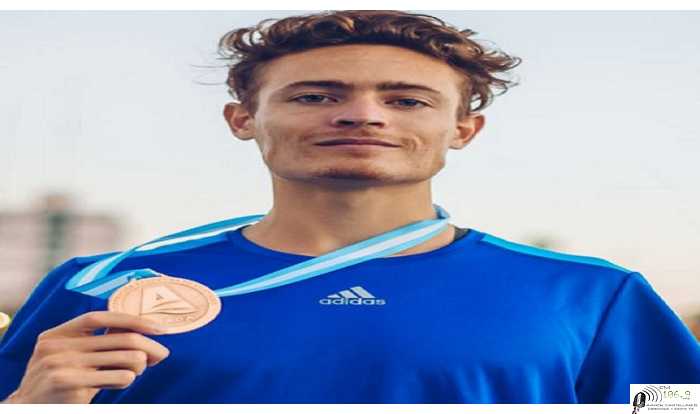 Jose Zabala Juvenil de Humboldt esta tarde Medalla de bronce en el Nacional de Mayores en 1500m