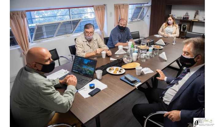 Hoy el Pte.del CICAE  Sr. Leandro Aglieri,  participó de una reunión con el Senador Nacional Sr. Roberto Mirabella.