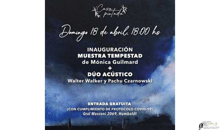 Humboldt, la Artista Esperancina Mónica Guilmard inaugura la Muestra 