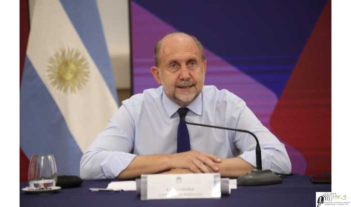 Acaba de terminar la reunión por Video Conferencia del Gobernador Perotti con el comité de expertos en salud