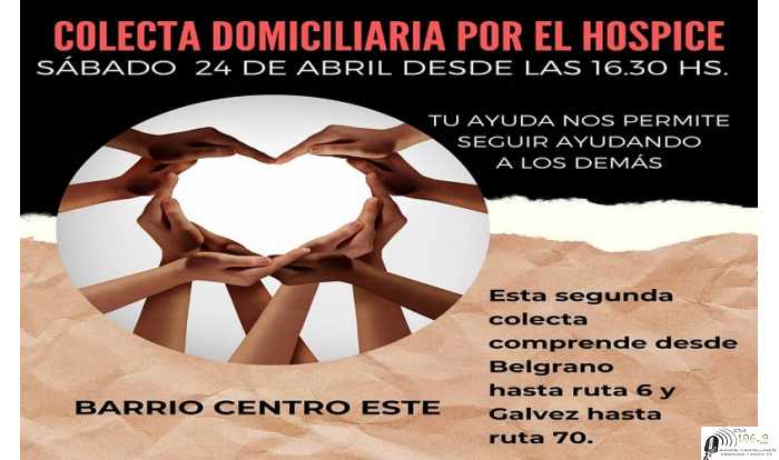 Este sábado 24 de Abril colecta Hospi La Piedad aqui calles que se recorren