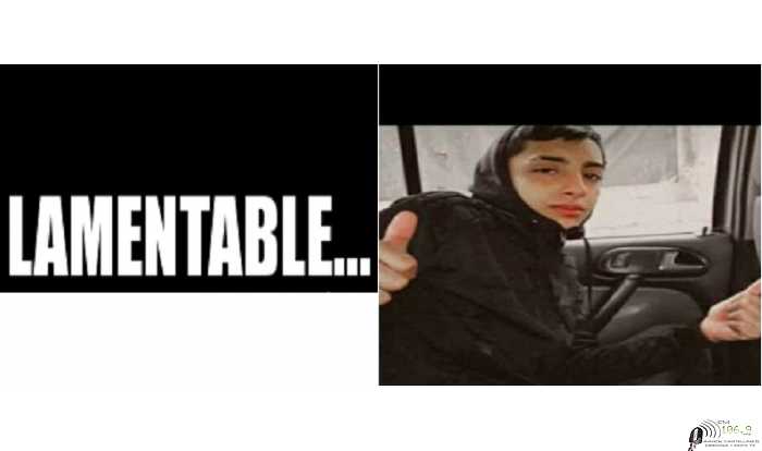 Tristeza, un utilitario llevó por delante en Ruta 70 Humboldt , a un joven de Esperanza de 15 años de edad