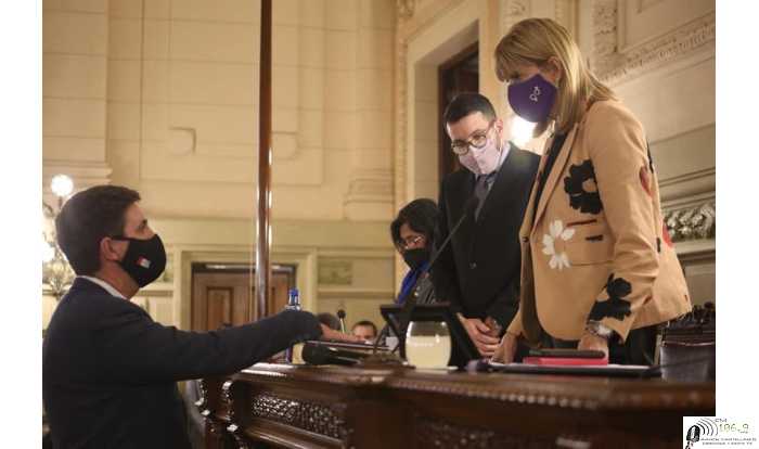 Ruben Pirola fue elegido hoy ,por sus pares nuevamente Presidente del Senado Santafesino