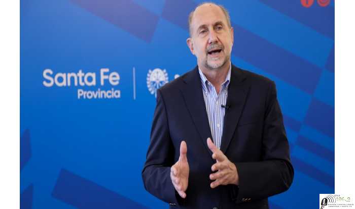 El gobernador Omar Perotti anunció este sábado las medidas de convivencia en el marco de la segunda ola de la pandemia de Covid 19.