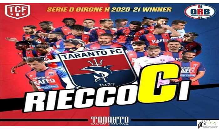 Tato Diaz de Humboldt Campeón y Ascenso del TARANTO 2 - 3 de visitante frente al Lavello