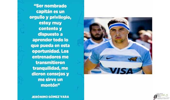 El Capitán de Los Pumitas motiva para el debut del viernes frente a Giorgia , Mateo Nuñez conforme