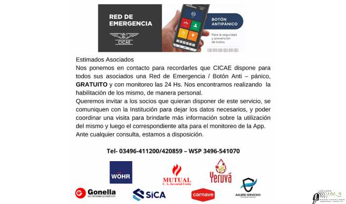 CICAE - INFORMACIÓN DE INTERÉS -26/06/2021