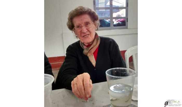 Falleció 19 Julio Inelda Ruppen de Rizzo, sus restos serán inhumados hoy domingo a las 12.30 hs. en el Cementerio de Las Tunas.