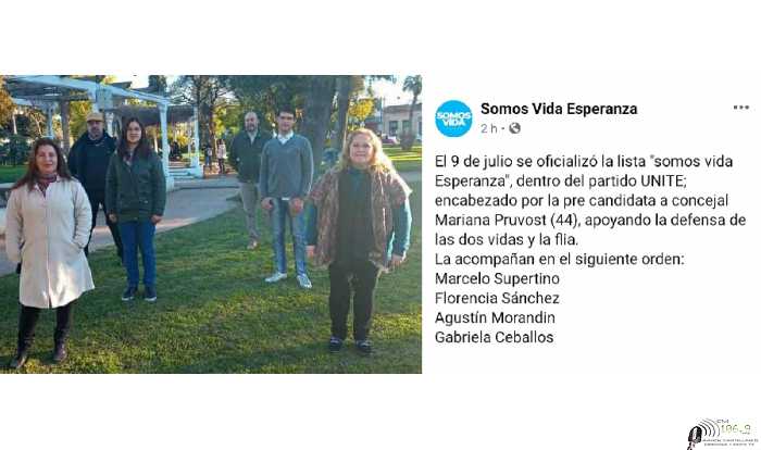 Nueva lista se presenta para las paso 