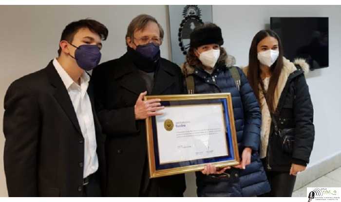 Casi seis décadas haciendo periodismo: Enzo Volken ya es santafesino ilustre