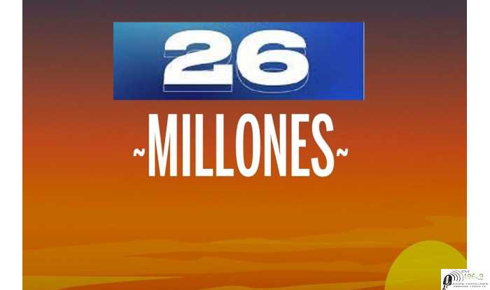 Y llegamos a 26.000.000 de visitas a esta página aqui las cifras