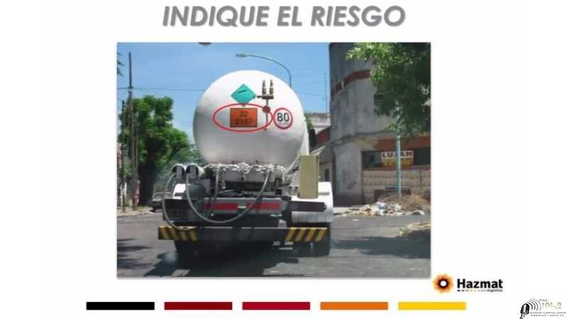 La policia de seguridad vial se capacita en control de emergencia con materiales peligrosos