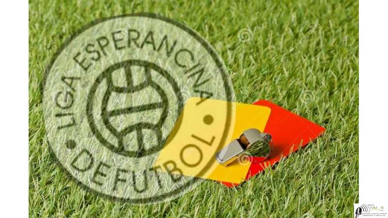 Aqui ver resolución del Tribunal de Penas Liga Esperancina de Fútbol 24/8/2021