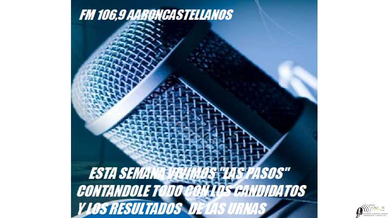 Jueves a las 17,30 Hs desde el Salón 