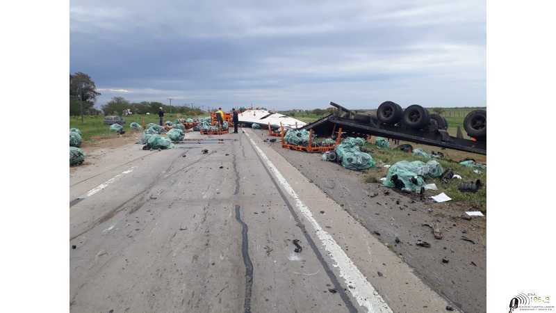 ACCIDENTE FATAL SOBRE LA AUTOVÍA N° 19 “Sa Pereira” 