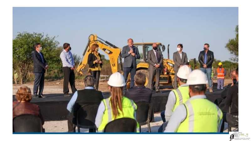 Empalme San Carlos recibio al Gobernador Omar Perotti, obra del primer Circunvalar Ferroviario del País.(ver 8 fotos)