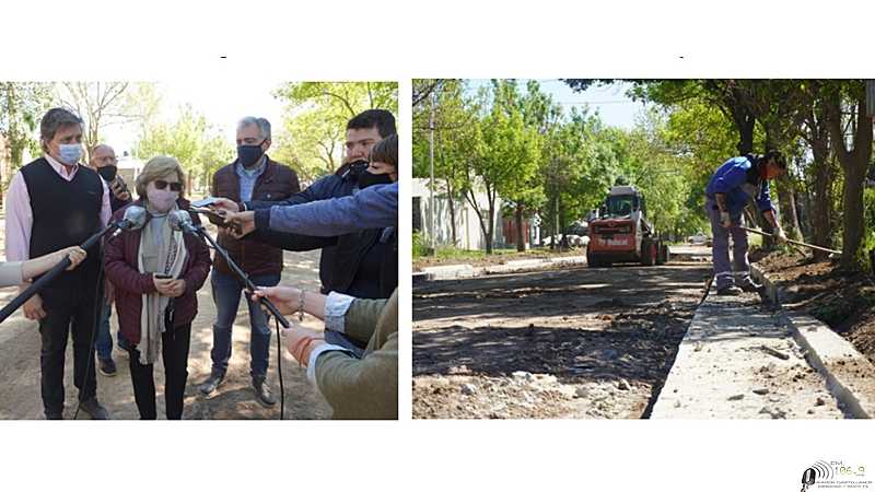 Dr Victor Elena comento “Pude ver mucha alegría en las caras de los vecinos con los que conversé”