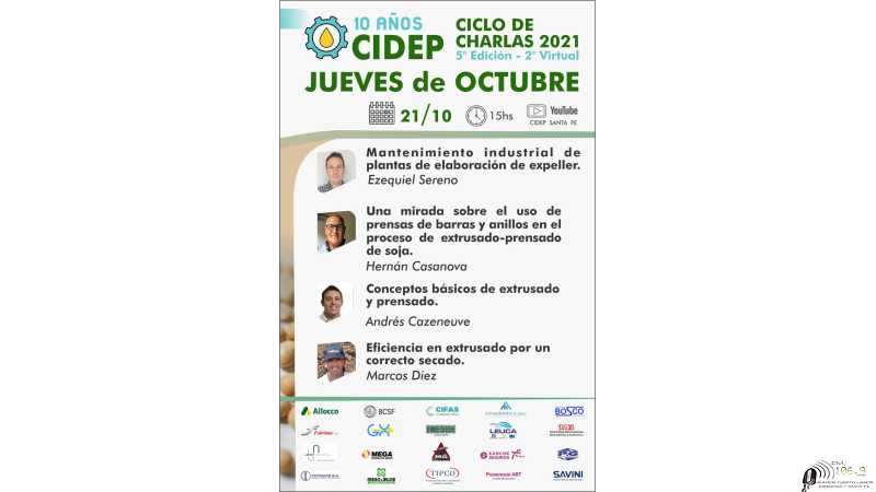 Ciclo de Charlas | CIDEP 2021 📅 Jueves 21 de octubre ⏰ 15 hs