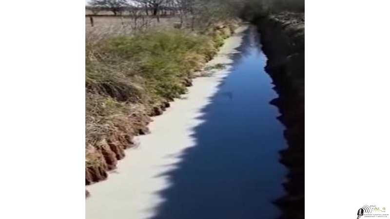 Ruben Pirola contaminación del Arroyo Las Prusianas en Grutly,continuo con la gestión de soluciones