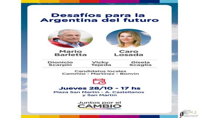 Candidatos a nivel Nacional vienen este jueves apoyando a los candidatos locales de JXC