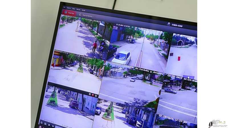 Se recuperó una moto y detuvo a una persona gracias a las cámaras de la ciudad.