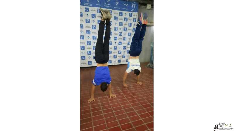 Juani Alarcon esta en Concordia para participar del Nacional de Concordia 