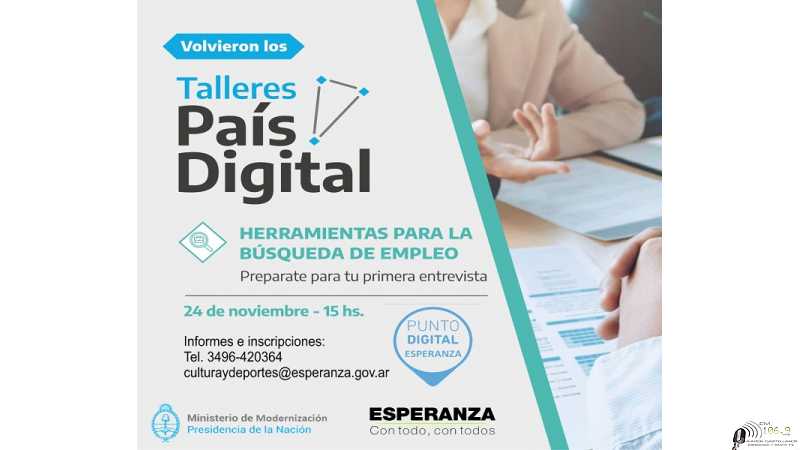 Inscripciones abiertas para talleres gratuitos en el Punto Digital.