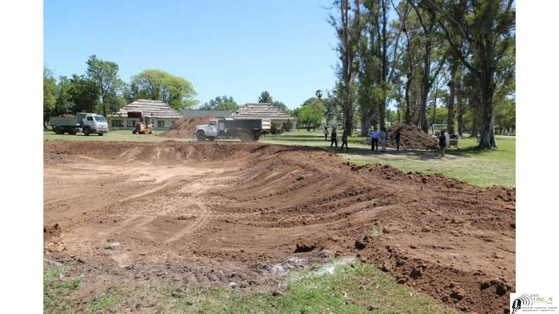 Meiners recorrio las obras que se realizan en el Balneario Municipal ( VER 10 FOTOS )