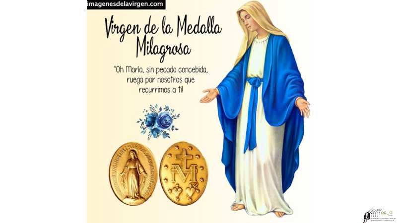 27 Noviembre Festividad Liturgica de la Virgen de la Medalla Milagrosa