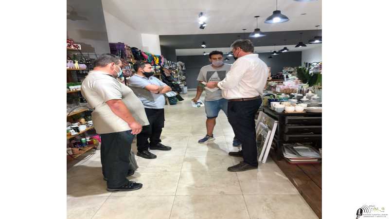 Bircher: “La iniciativa de Paseo Plaza centro es muy bien recibida por todos”