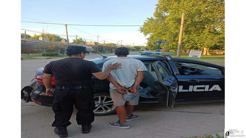 POLICIALES APREHENDIDO POR SUSTRAER UNA BICICLETA “Esperanza” 