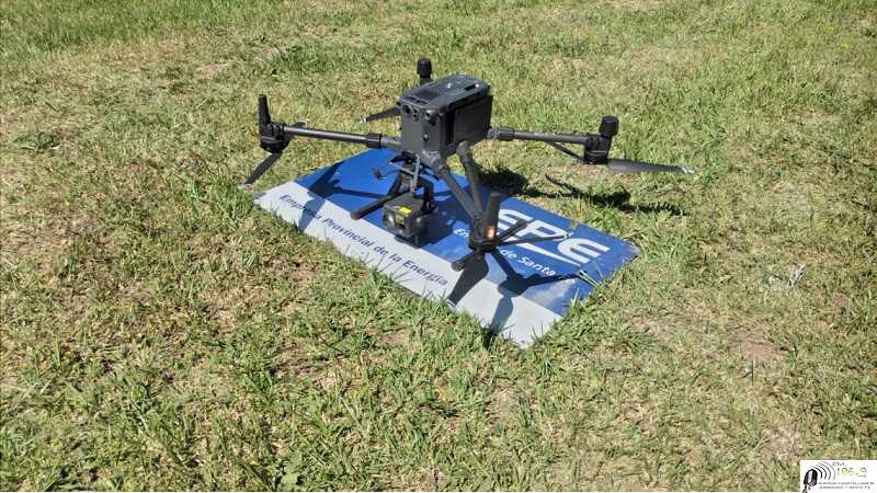 LA EPE UTILIZÓ POR PRIMERA VEZ UN DRONE PARA REALIZAR UNA INSPECCIÓN A UN SISTEMA DE MEDIA TENSIÓN