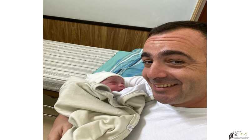 Concejal Mariano Puig y su esposa Leila Widder recibieron a Juan Martín su segundo hijo varon con Alvarito