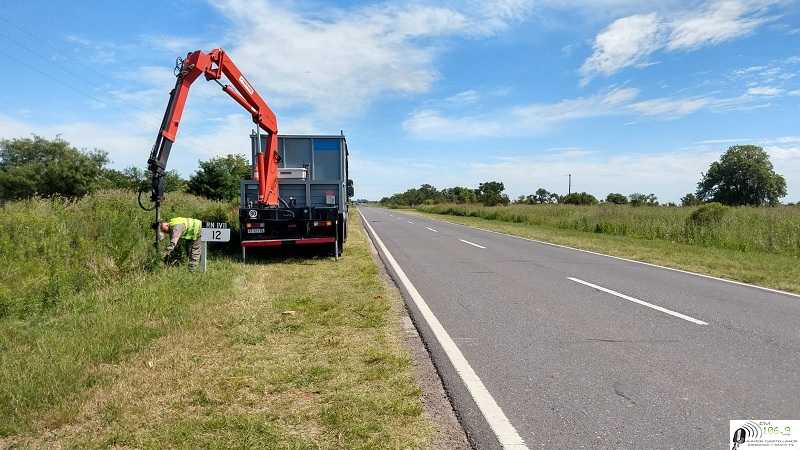 NUEVA NUMERACIÓN KILOMÉTRICA DE LA EX RUTA 11 EN RECREO