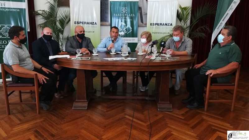 El gobierno provincial avanza en el desarrollo y la continuidad del primer Centro Comercial a Cielo Abierto en la ciudad de Esperanza