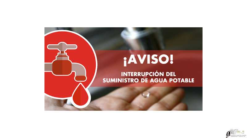 Sobre el corte de suministro de agua potable