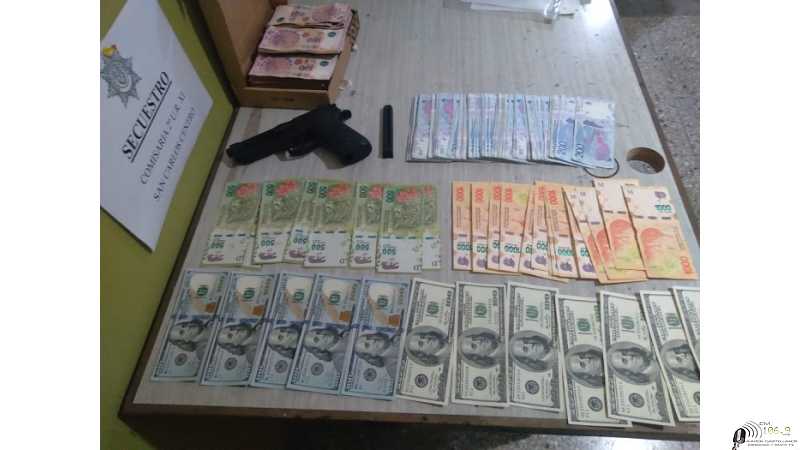 POLICIALES  12/2/2022 Dto Las Colonias  Dos aprehendidos relacionados con Faltante de dinero desde un domicilio