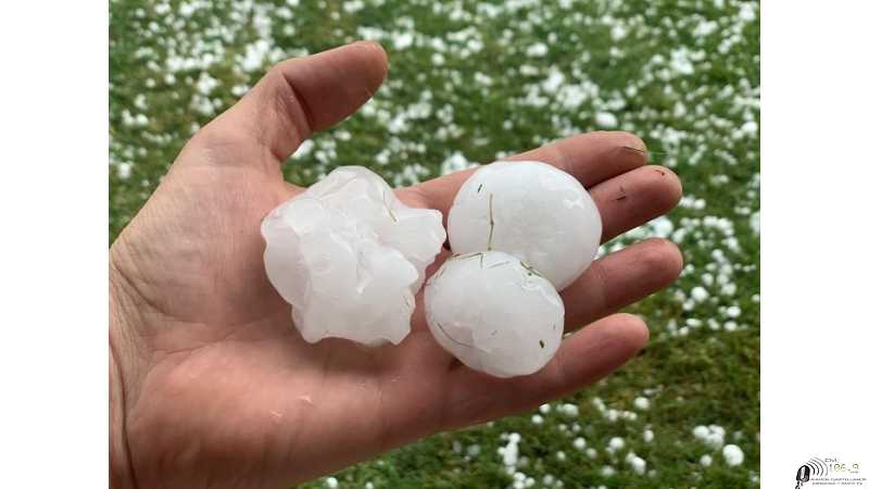  Fuerte caída de granizo en Los Reartes, valle de Calamuchita ,Zona de Tanti,Villa General Belgrano