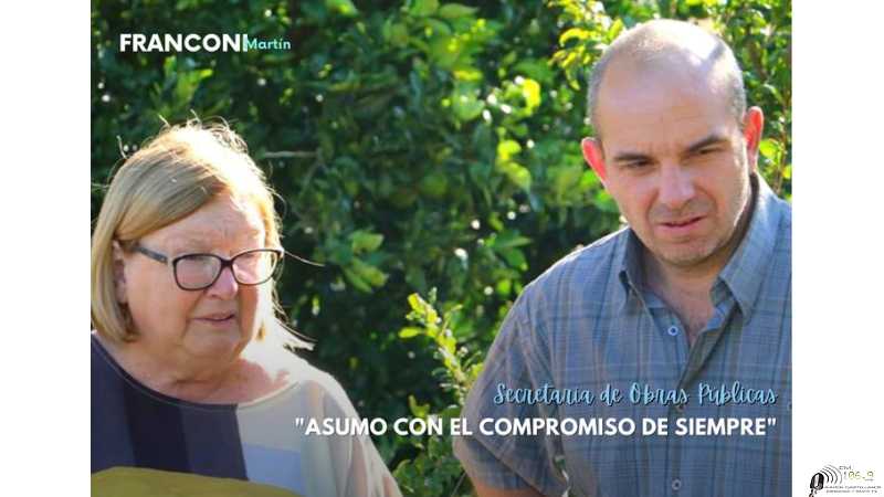 Martín Franconi lo habiamos anunciado deja el Concejo y pasa a trabajar con Ana Meiners en  Servicios Públicos