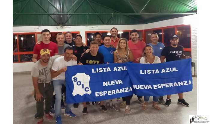 El compañero Lucas Veron es el nuevo Secretario General del SOIC por los próximos cuatro años.