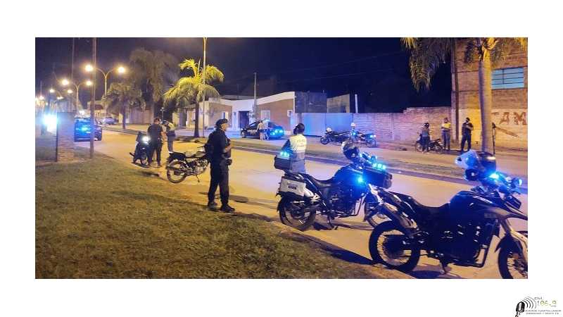 Policiales 5-2-2022 operativo de seguridad preventiva en Esperanza