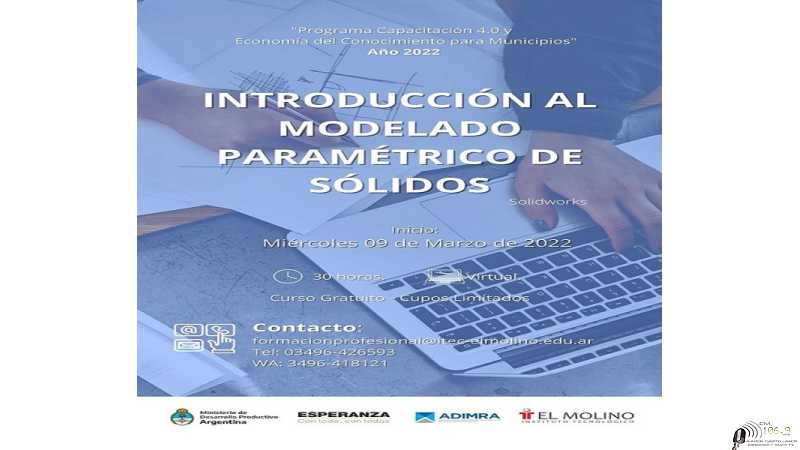 El municipio lanza cursos de economía del conocimiento gratuitos e inicia con Solidworks nivel básico