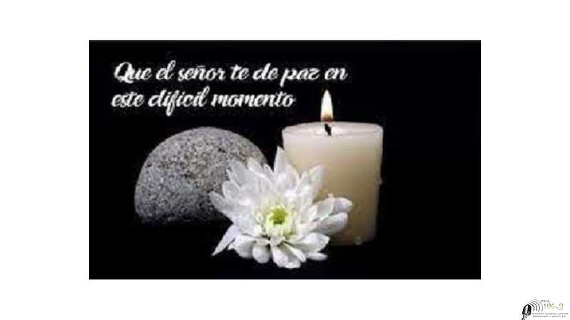 Falleció hoy Lunes 14 de Febrero 2022 en Esperanza Maria Antonia Cardozo 