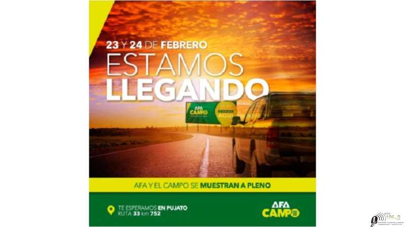 Muy pronto llega AFA CAMPO 2022, la muestra a campo más grande de la cooperativa  23 y 24 de febrero